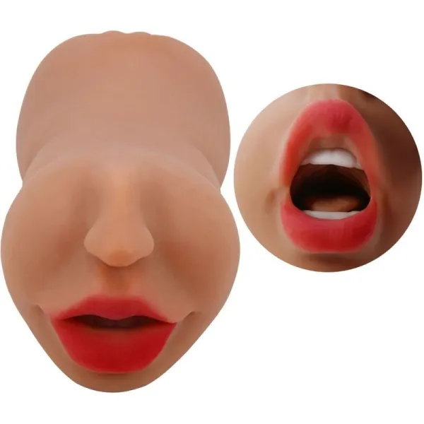 Zoey Doppelmasturbator Mund & Vagina Fleisch von Crazy Bull | Fesselliebe.de