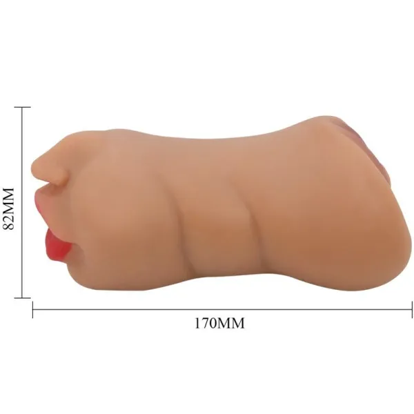 Zoey Doppelmasturbator Mund & Vagina Fleisch von Crazy Bull | Fesselliebe.de