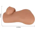 Hannah Doppelmasturbator Vagina & Anus Realistischer Mulatte von Crazy Bull