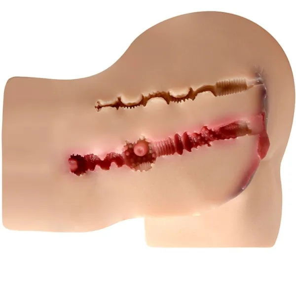 Kally Realistischer Mehrfachpositionierter Vagina- und Anus-Masturbator von Xise | Fesselliebe.de