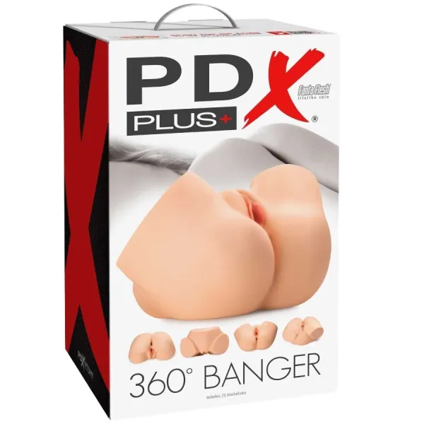 360 Banger Realistischer Anal- und Vagina-Masturbator von Pdx Plus+ | Fesselliebe.de