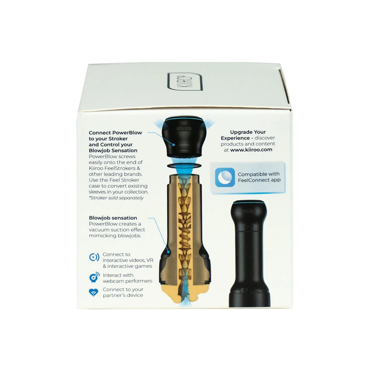 Powerblow Interaktives Sauggerät von Kiiroo | Fesselliebe.de
