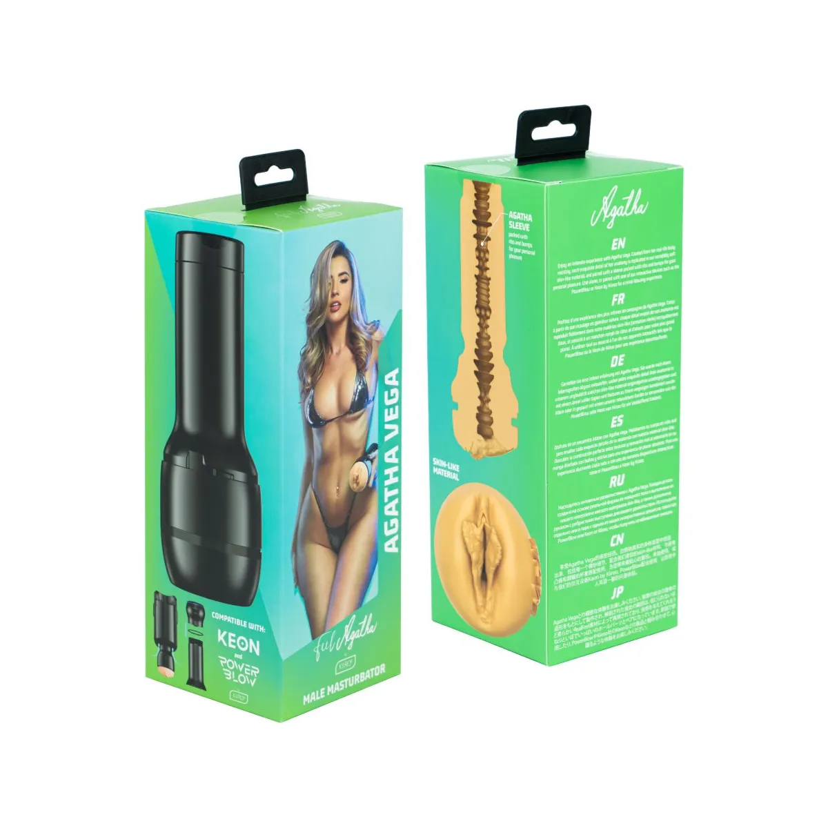 Fühlen Sie Agatha Vega Masturbator Stars Collection von Kiiroo | Fesselliebe.de