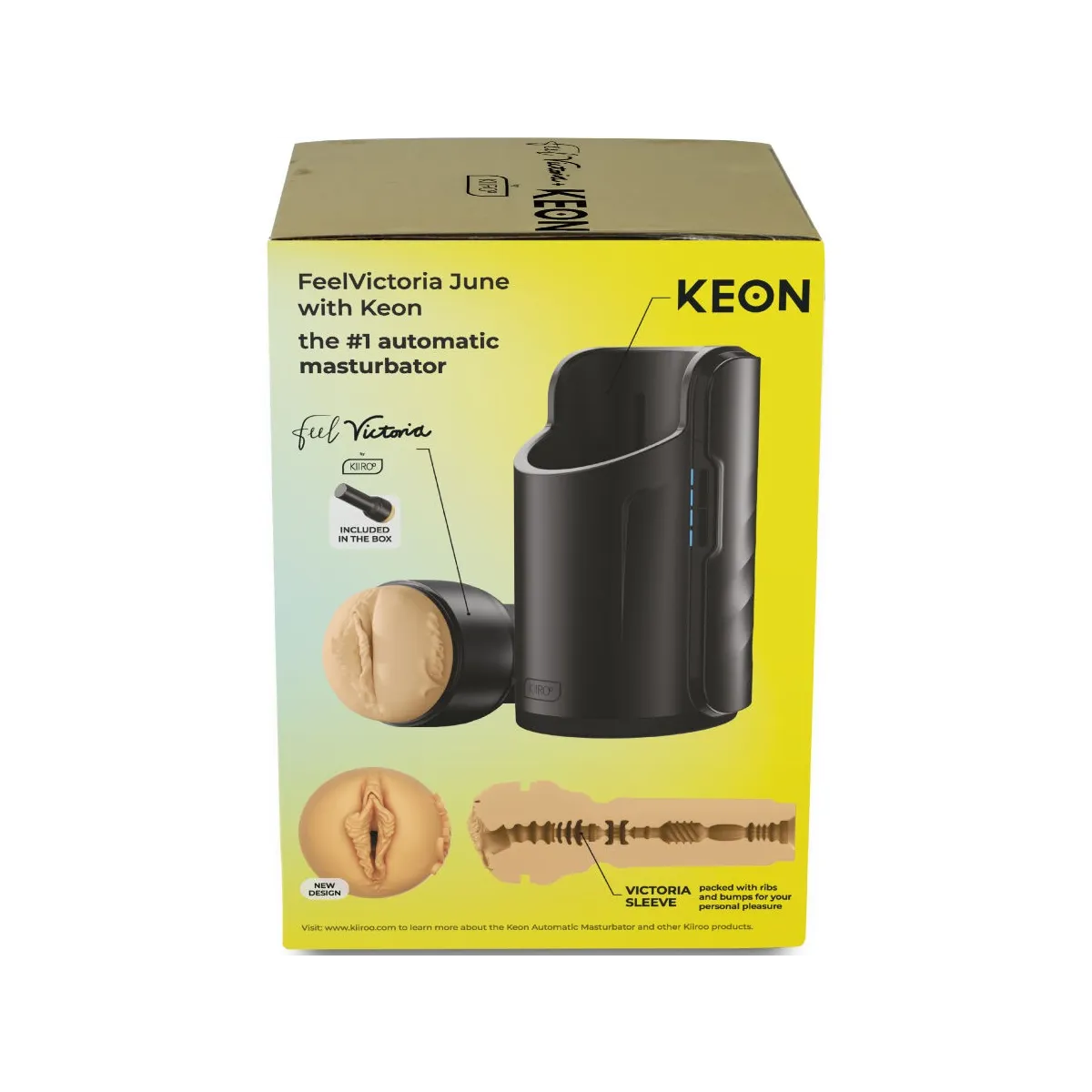Keon Wifi Combo Victoria June Automatischer Masturbator + Feel Stroker von Kiiroo | Fesselliebe.de