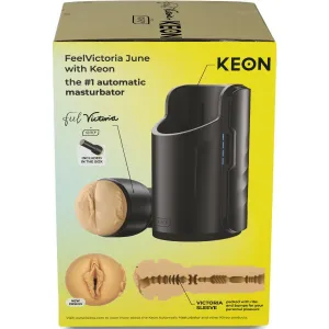 Keon Wifi Combo Victoria June Automatischer Masturbator + Feel Stroker von Kiiroo