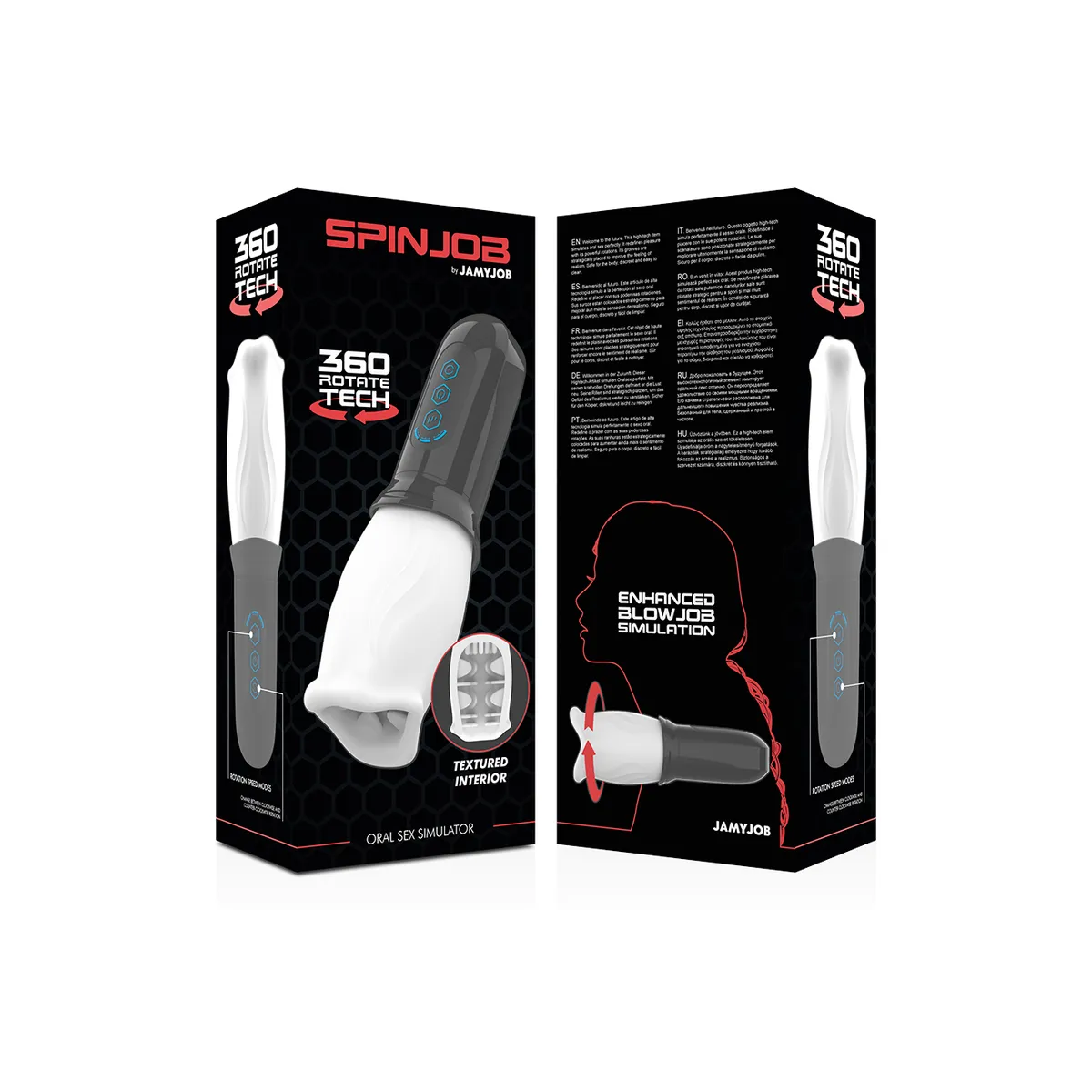 Spinjob Oralsex-Stimulator von Jamyjob | Fesselliebe.de