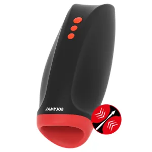 Novax Masturbator mit Vibration und Kompression von Jamyjob