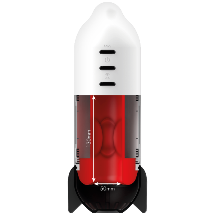 Rocket Masturbator Soft Compression Tech und Vibration von Jamyjob | Fesselliebe.de