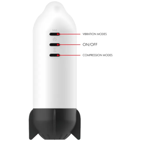 Rocket Masturbator Soft Compression Tech und Vibration von Jamyjob | Fesselliebe.de