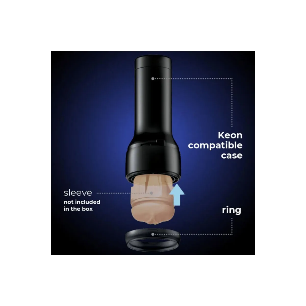 Keon-Abdeckung Kompatibel mit Masturbator von Kiiroo | Fesselliebe.de