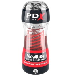 Stroker Viewtube 2 Spiralkompression Transparent von Pdx Elite | Fesselliebe.de