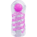 Fantasy männlicher Masturbator mit Innenspirale und Transparenten Bällen von Pretty Love Male | Fesselliebe.de