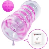 Fantasy männlicher Masturbator mit Innenspirale und Transparenten Bällen von Pretty Love Male | Fesselliebe.de