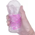 Fantasy männlicher Masturbator mit Innenspirale und Transparenten Bällen von Pretty Love Male