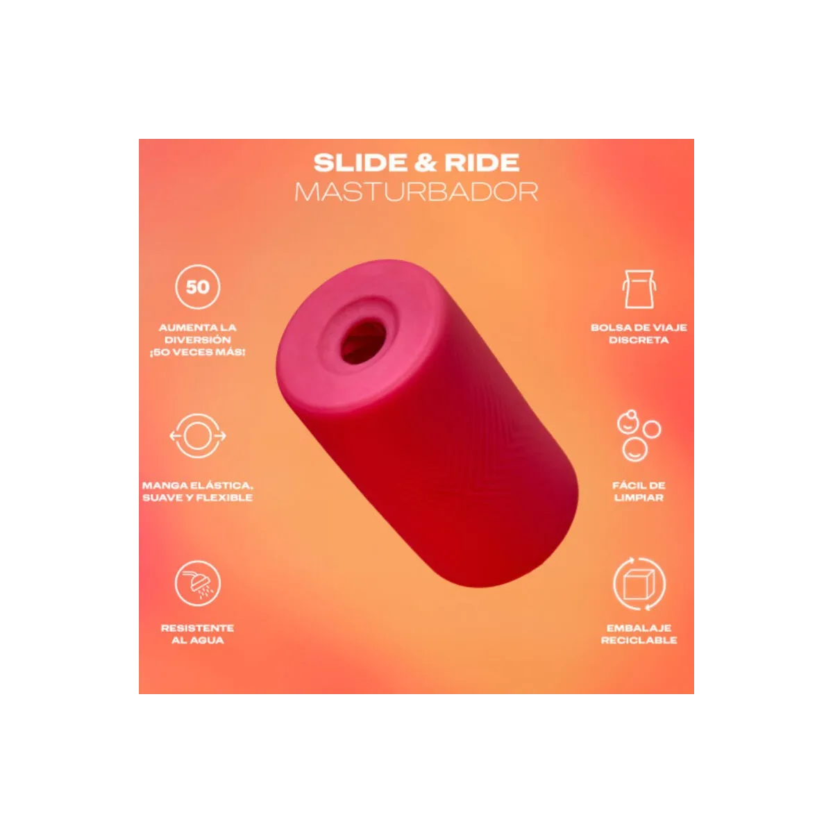 Toy Slide & Ride Masturbator von Durex Toys | Fesselliebe.de