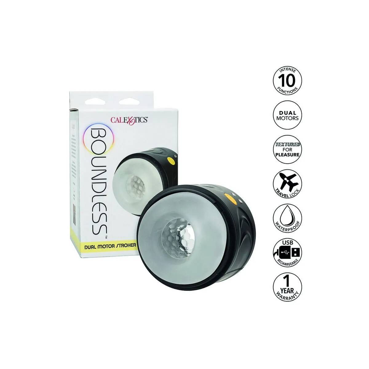 Boundless Dual-Motor-Stroker von Calexotics | Fesselliebe.de