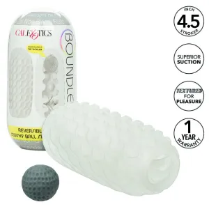Boundless Reversible Squishy Ball Stroke Gelb von Calexotics | Fesselliebe.de