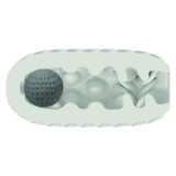 Boundless Reversible Squishy Ball Stroke Gelb von Calexotics | Fesselliebe.de