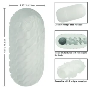 Boundless Reversible Squishy Ball Stroke Gelb von Calexotics
