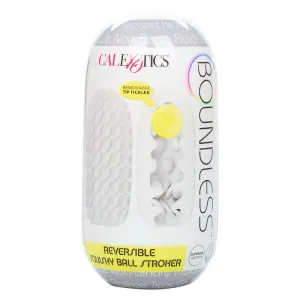 Boundless Reversible Squishy Ball Stroke Grau von Calexotics