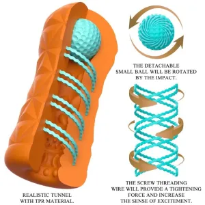 Victoria Cheney Masturbator Orange von Pretty Love Male