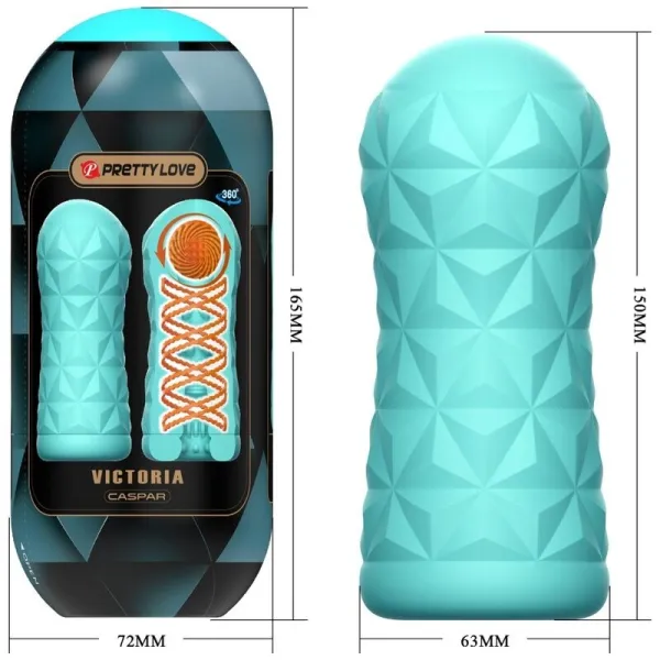 Victoria Caspar Masturbator Aqua Green von Pretty Love Male | Fesselliebe.de