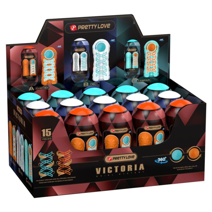 Victoria Masturbator 15 Stück von Pretty Love Male | Fesselliebe.de