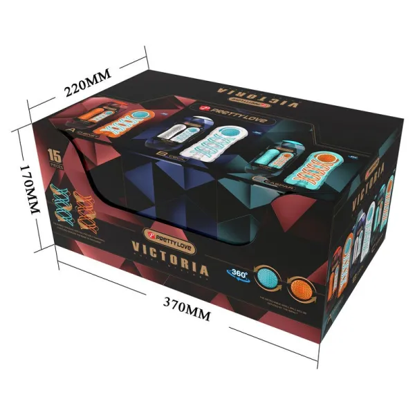 Victoria Masturbator 15 Stück von Pretty Love Male | Fesselliebe.de