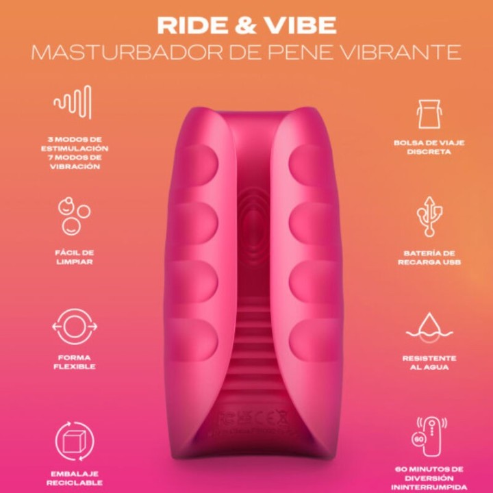 Toy Ride & Vibe Vibrator-Masturbator von Durex Toys | Fesselliebe.de