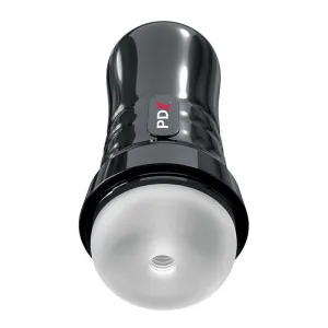 Slide & Glide Selbstschmierender Masturbator Klar von Pdx Extreme