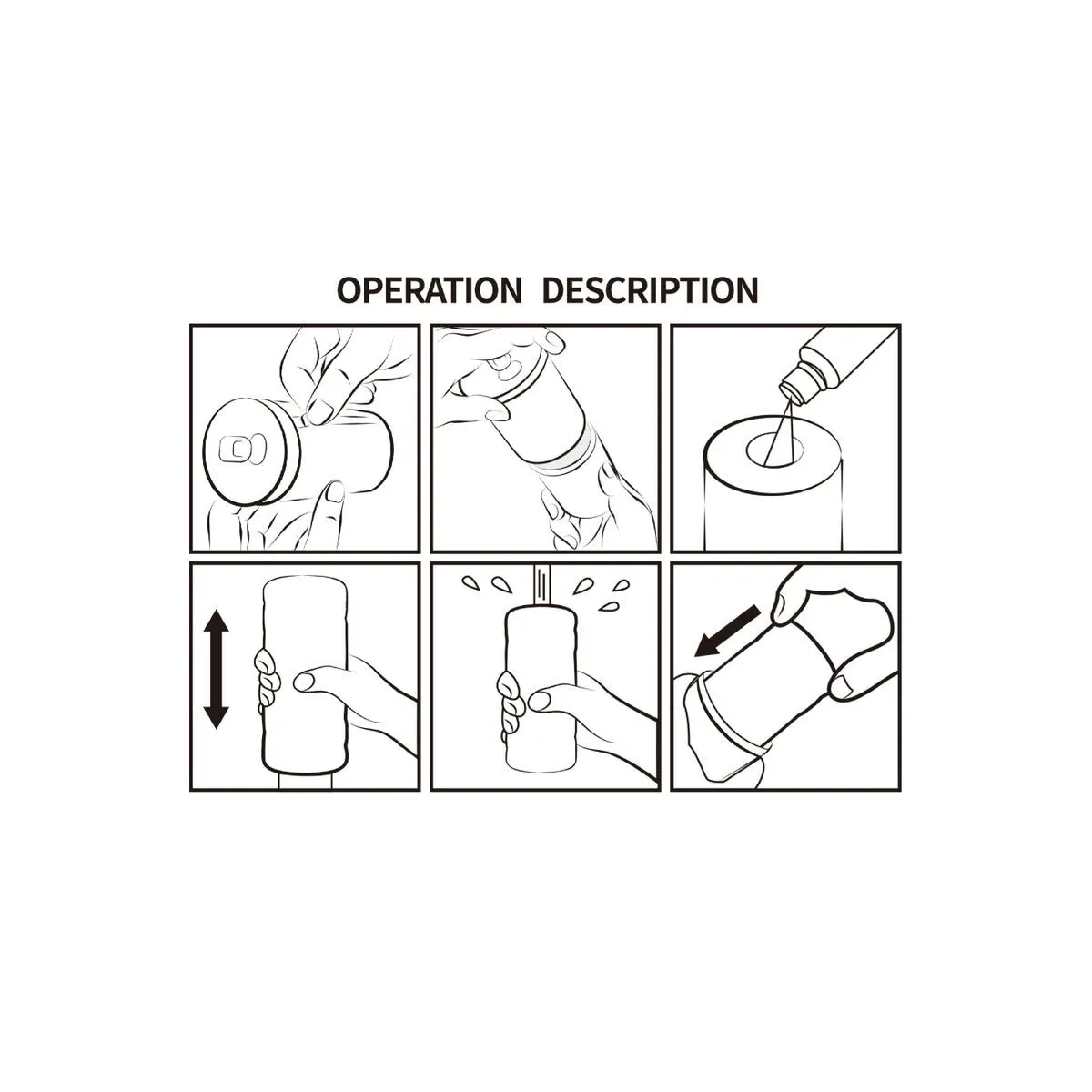 Männlicher Masturbator, Modell 1 von Pretty Love Flirtation | Fesselliebe.de