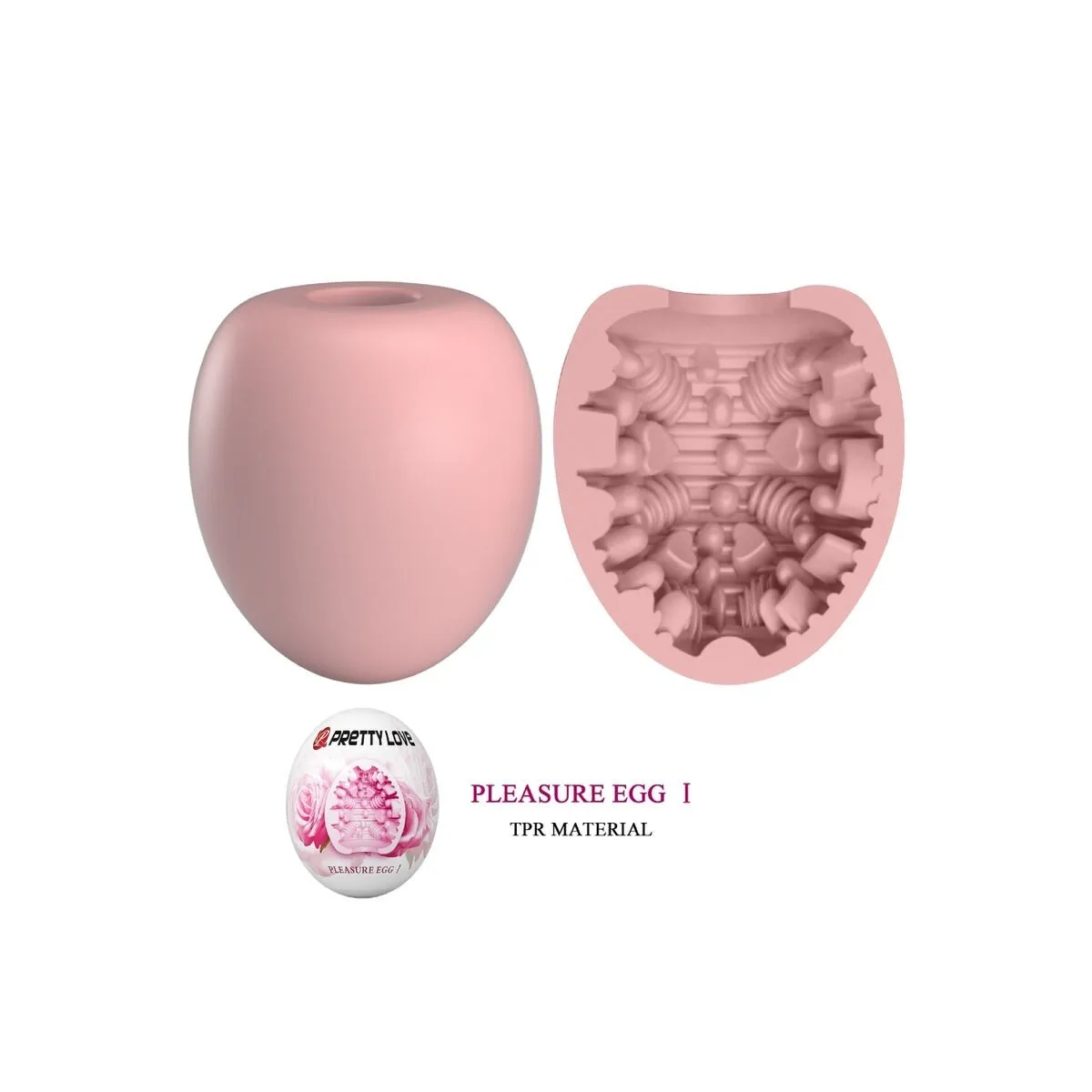 Männlicher Masturbator Ei Rosa von Pretty Love Flirtation | Fesselliebe.de