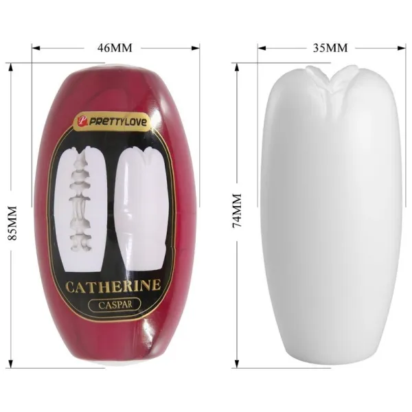 Catherine männlicher Masturbator Weiss von Pretty Love Flirtation | Fesselliebe.de