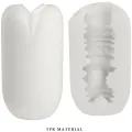 Masha männlicher Masturbator Weiss von Pretty Love Flirtation
