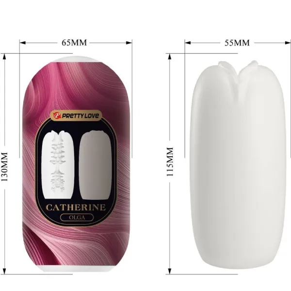 Olga männlicher Masturbator Weiss von Pretty Love Flirtation | Fesselliebe.de