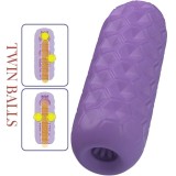 Twin Balls männlicher Masturbator Lila von Pretty Love | Fesselliebe.de