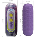 Twin Balls männlicher Masturbator Lila von Pretty Love | Fesselliebe.de