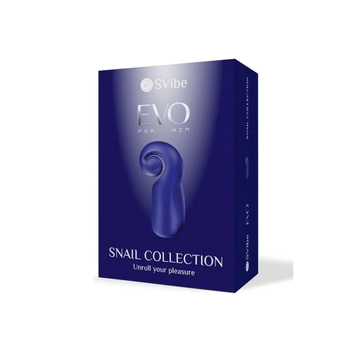 Evo für Ihn männlicher Masturbator Slide Nroll Dunkelblau von Snail Vibe | Fesselliebe.de