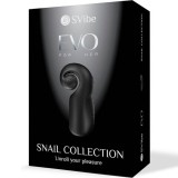 Evo für Ihn männlicher Masturbator Slide Nroll Schwarz von Snail Vibe | Fesselliebe.de