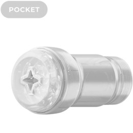 Feel Pocket Stroker Kristall von Kiiroo Transparent von Kiiroo | Fesselliebe.de