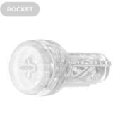 Feel Pocket Stroker Kristall von Kiiroo Transparent von Kiiroo | Fesselliebe.de