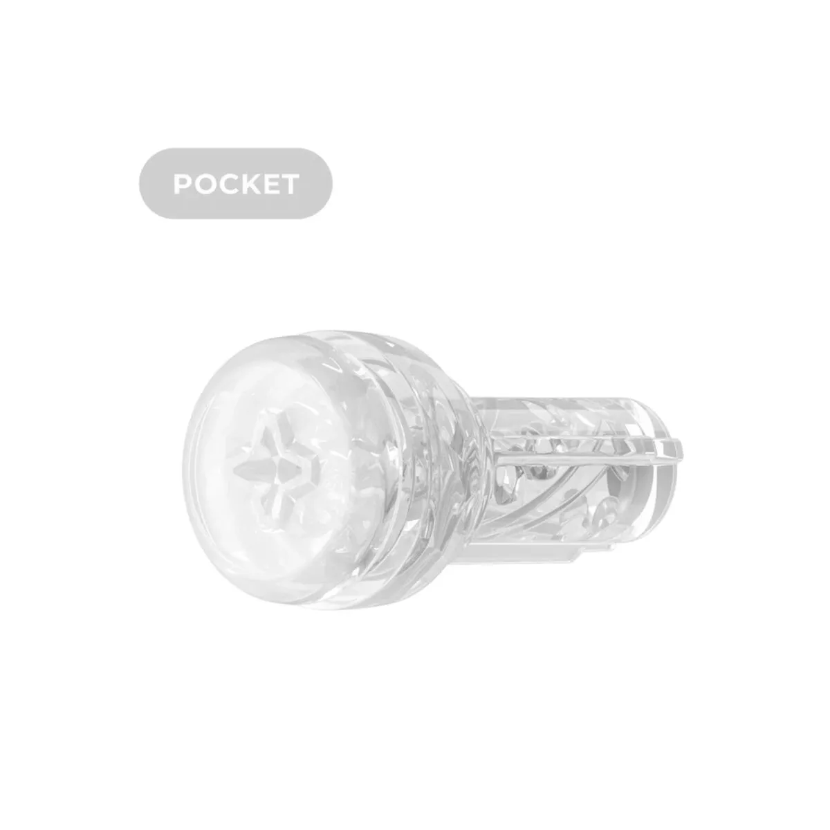 Feel Pocket Stroker Kristall von Kiiroo Transparent von Kiiroo | Fesselliebe.de