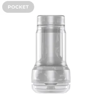 Feel Pocket Stroker Kristall von Kiiroo Transparent von Kiiroo