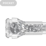 Feel Pocket Stroker Kristall von Kiiroo Transparent von Kiiroo | Fesselliebe.de