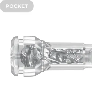Feel Pocket Stroker Kristall von Kiiroo Transparent von Kiiroo