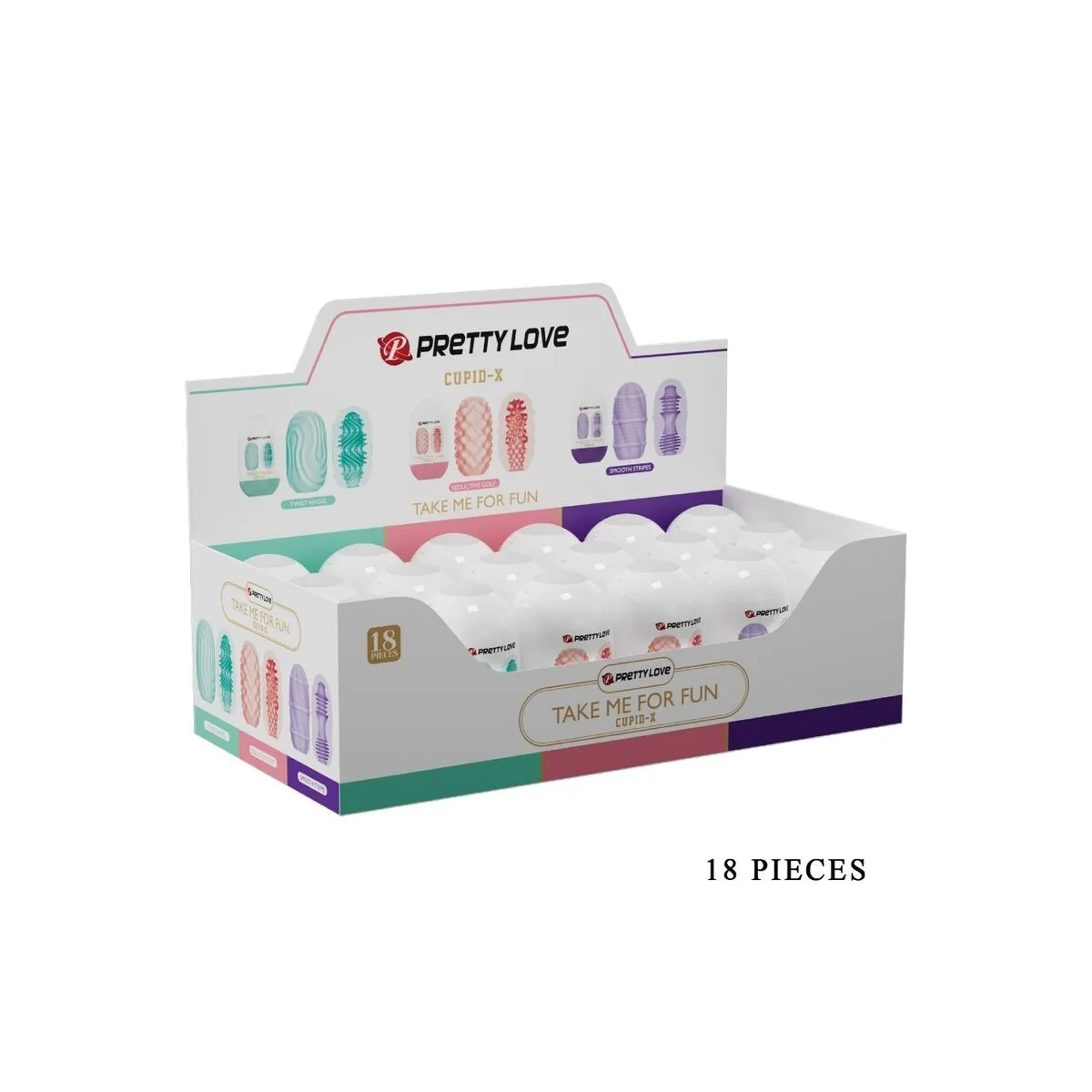 Cupid X 18 männliche Masturbatoren Verschiedene Texturen von Pretty Love | Fesselliebe.de