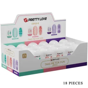 Cupid X 18 männliche Masturbatoren Verschiedene Texturen von Pretty Love | Fesselliebe.de