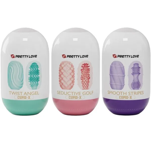 Cupid X 18 männliche Masturbatoren Verschiedene Texturen von Pretty Love | Fesselliebe.de