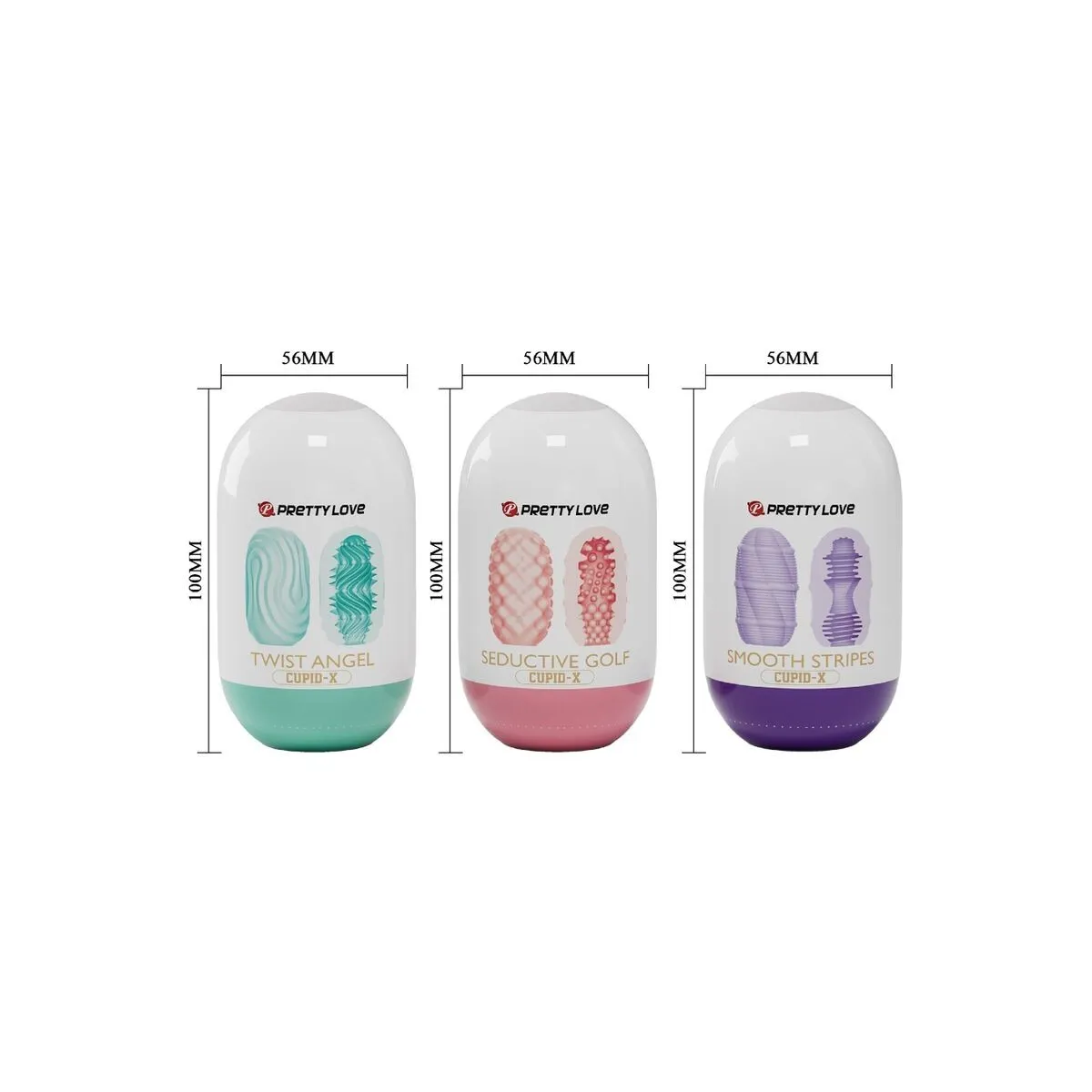 Cupid X 18 männliche Masturbatoren Verschiedene Texturen von Pretty Love | Fesselliebe.de