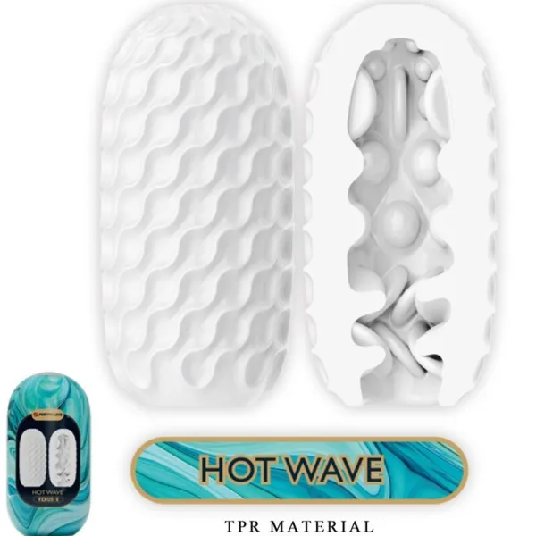 Venus X 15 männliche Masturbatoren aus Silikon, Weiss von Pretty Love | Fesselliebe.de